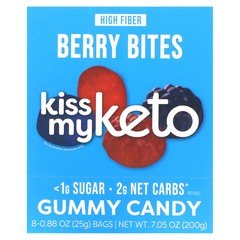 Gummy Candy, Berry Bites, 8 Bags, 0.88 oz (25 g) Each