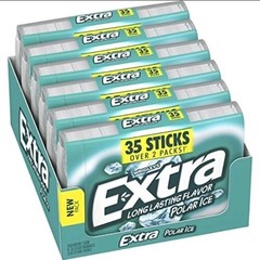 Sugar Free Chewing Gum Multipack 6 Packs, 210 Sticks for Freshness