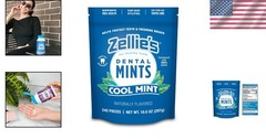Zellie’s & Kosher Cool Mint Mints – 540 Count for Oral Health Confidence