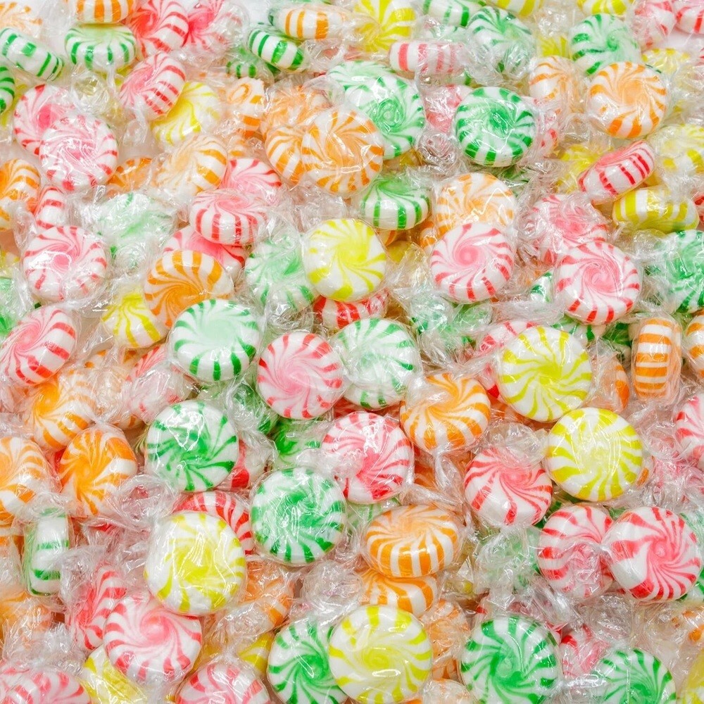 Starlight Assorted Fruit Flavored Mints, Bulk & Delicious Hard Candy (5 Pounds)