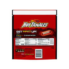 Hot Tamales Fierce Cinnamon Chewy Candy, 28.8 ounce Stand Up Bag, 1 count @