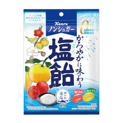 Japan Candy Kanro Sugar-Free Salt Candy 70g × 6 bags