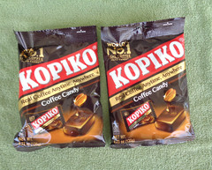 Lot of 2 Packs of Kopiko Coffee Candy- 4.23 oz Each- Expires July 2026