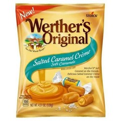 Werther’s Original Salted Caramel Creme Soft Caramels 2 Pack