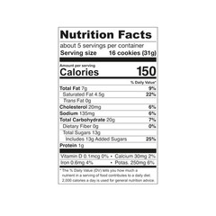 Tate’s Cookies Tiny Snickerdoodle 5.5 oz (Pack of 6)