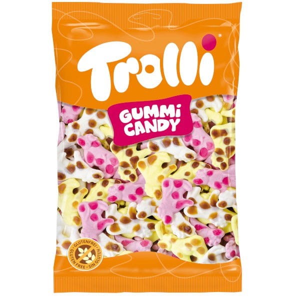 Trolli GUMMI CANDY – Fruit Flavour Jelly Shape Bag 1000g / 35.2oz