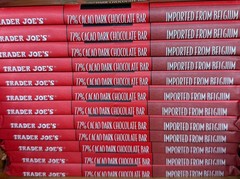 NEW 2 X Trader Joe’s Pound Belgium 72% Dark Chocolate Bars 17.6 oz/1 lb EACH