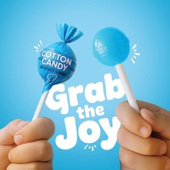 Cotton Candy Mini Lollipops – 65 Count Bulk Candy Pack, Individually Wrapped …
