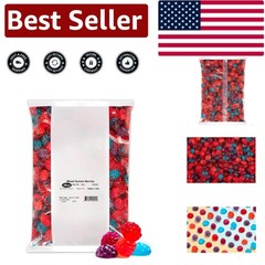 Enjoy 5lbs of Fresh and Fruity Mixed Gummi Berries – Gluten-Free Treat