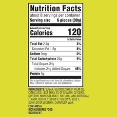 Delicious Chews Soft & Chewy Candy – Sweet & Sour Mixed Fruit Gummy Bag, 8.12 oz