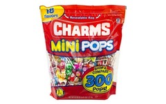 Assorted Lollipops 300 Count Resealable Bag 18 Flavors Candy Party