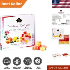 Luxurious Turkish Delight – Assorted Flavors, 16 oz Gourmet Candy Gift
