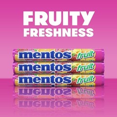 Mixed Fruit Chewy Mints – Perfect for Parties, 6 Rolls of 14 Delicious Pieces