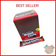 Peanut Chews Original Dark Bar .6oz (Pack of 24)