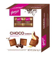 GOPLANA CHOCO CHOCO Milk Chocolate Pralines 1 KG / 35.3 oz