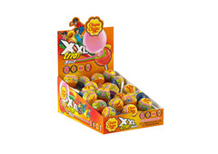 XXL Trio 3-In-1 Lollipop Assortment, 4 Flavors, Individually Wrapped Candy for K