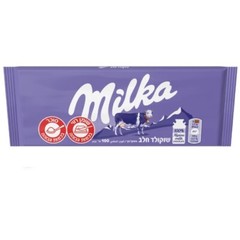 6x Milka Milk Chocolate, 100 Grams, From Israel, Kosher Certified