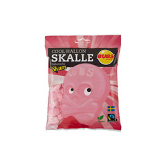 Bubs Cool Hallon Skalle 175g Swedish Candy Raspberry Skull Chewy Sweets