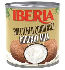 Iberia Sweetened Condensed Coconut Milk, 11.6 Oz (Pack of 12). BB: 05/19/27