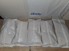 (5) 1lb Bags Of Dunkin Waffle Cone Pieces Sealed