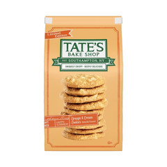 Tate’s Bake Shop Orange & Cream Cookies with White Chocolate Chips, 6.5 oz