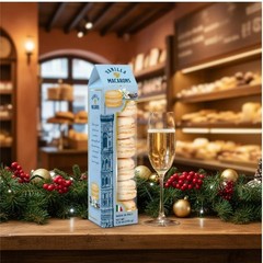 Borgo de’ Medici, Classic Florentine Vanilla Macarons, 3.17 oz, Imported