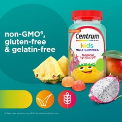 Centrum Kids Multivitamin Gummies, Tropical Punch 150 Count (Pack of 1),