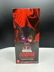 Unopened NEW MrBeast Feastables Corpse Bar Cookies & Cream Chocolate * 10 Bars