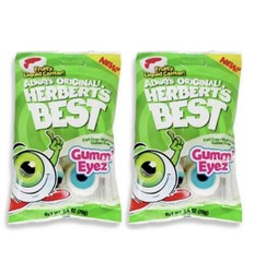 2 Pack Efrutti Herbert’s Best Original Gummi Eyez Tik Tok – 2.6 oz Bags