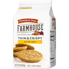 Pepperidge Farm Farmhouse Thin Crispy Butter Cookies 14 Count Pack