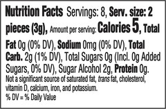 Dentyne Ice Peppermint Sugar-Free Chewing Gum, 9 Packs of 16 Pieces (144 Total P