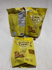 Prince Of Peace Ginger Chews Candy Original (100% Natural) 4oz(Pack Of 3) 5/2025
