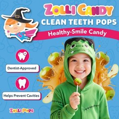 Zollipops Caramel & Green Apple, 10.4oz, Sugar-free, Allergy-free, Vegan, KETO