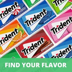 Trident Watermelon Twist Sugar Free Gum, 12 14 Count (Pack of 12), Melon