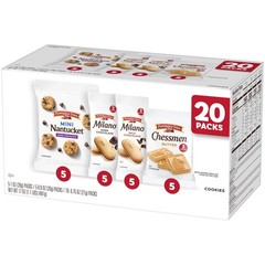 Cookies Variety Pack, 20 Snack Packs – Assorted Flavors for Parties & Gifts