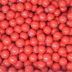Candy Retailer Hot Chew Cinnamon Bubble Gum Gumballs 1 Lb