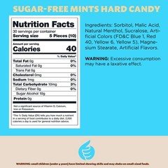 Sugar-Free Mints Hard Candy, Assorted Flavors – After Dinner Refreshing – 11-…