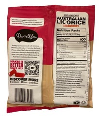 1lb /16oz Darrell Lea Australian Soft Licorice Strawberry 4 x 4 oz PLANT BASED