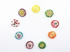 Cut Rock Candy, Fruit Flavors, Rainbow Colors, Party Candy