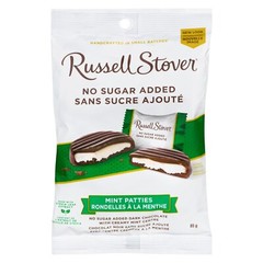 Russell Stover No Sugar Added Chocolate – Mint Patties, Pecan Delight, Peanut