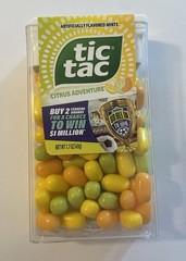 Tic Tac Citrus Adventure Mints 12 Count Box 1.7 Oz Each NEW Limited Edition ￼