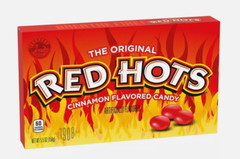 The Original RED HOTS 5.5oz Original Cinnamon Flavored Candy Theater Box BB 5/25
