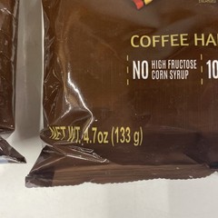 LOT x9 COLOMBINA Coffee Delight Hard Candy 4.7 Oz Coffee Flavored *BB 7/26