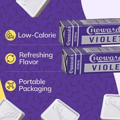Choward’s Violet Mints Candy | Bold Aromatic Flavor | Perfect for Snacks in Lunc