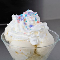 Dutch Treat Cotton Candy Crunch Ice Cream Topping (click dropdown for quantity)