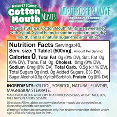 40 Count Xylitol Mints for Softer Throats – Freshening Sugar-Free Lozenges