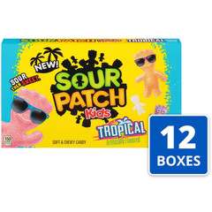 Tropical Soft & Chewy Gummy Candy, Bulk Candy, 12 – 3.5 Oz Boxes