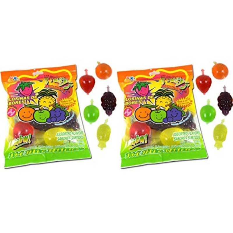 6x Din Don Jelly Ice Bar Peg Bag Bulk Sweet Treats New Sealed Fresh 13oz