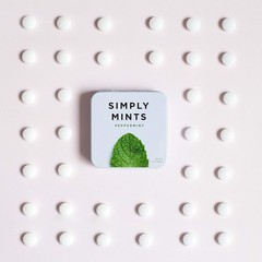 All-Natural Peppermint Breath Mints | Non-GMO & (2 Pack) – 180 Total Mints