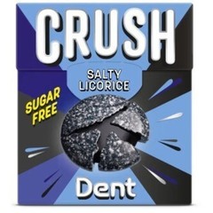 30 x Crush Candy Salty Licorice Sugar Free Pastilles 25g ( 0.88 oz )